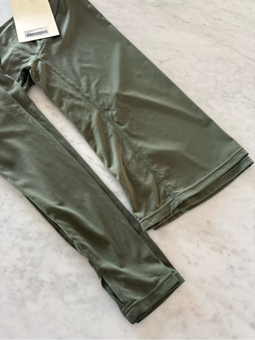 adanola khaki green long sleeve base layer top - Picture 8 of 9